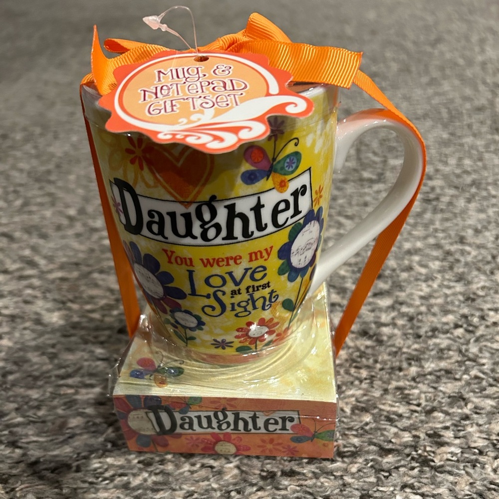 Mug and 🌼 Notepad Gift ☀️ set